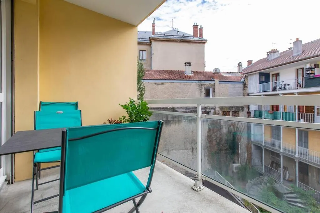 Apartment Appartement Terrasse Stella Casino Centre Classe 3 Etoiles Aix-les-Bains